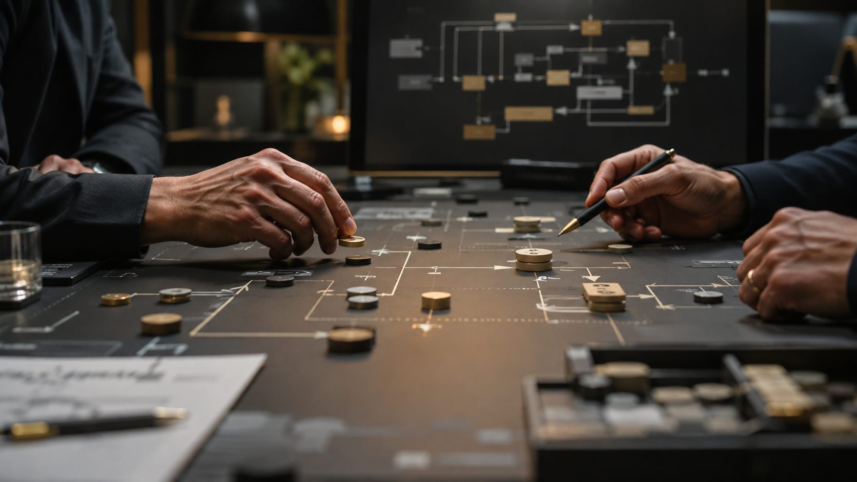 Business transformation planning workspace
