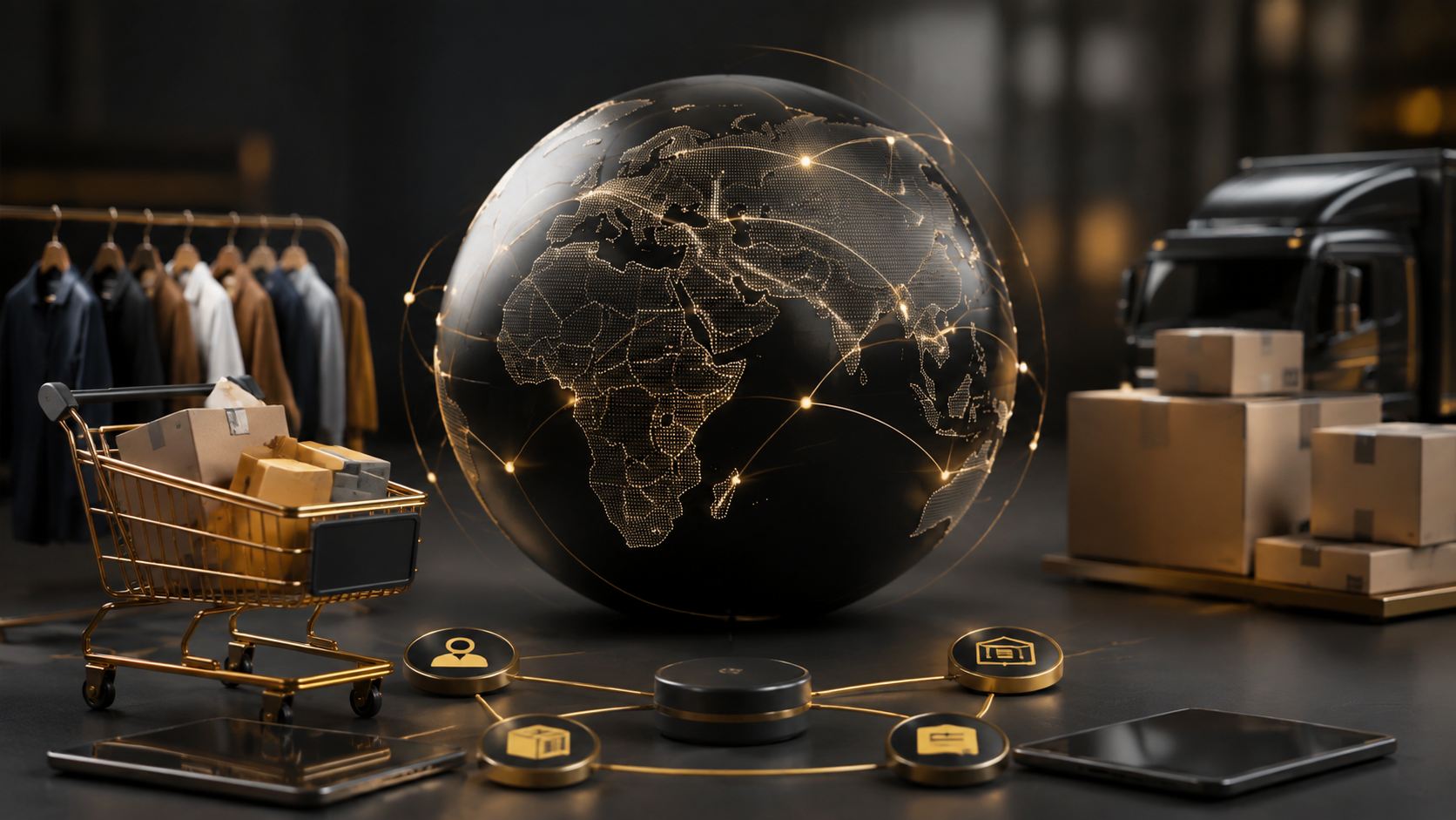 Digital retail and e-commerce technology environment